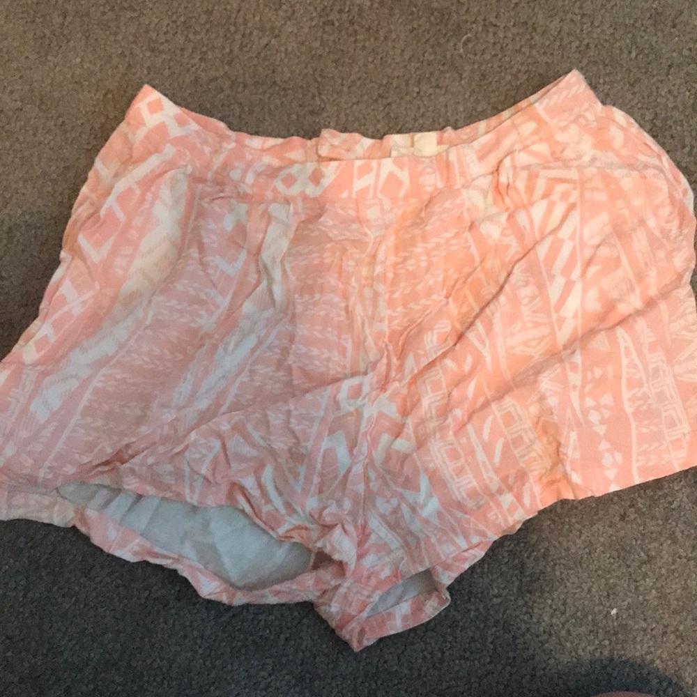 Pink LA Hearts shorts